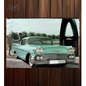Металлическая табличка Chevrolet Bel Air Impala